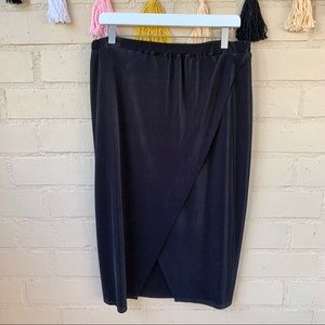 ASOS Club L Black Pencil Skirt, 22